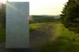 Sunrise Silver Monolith & Miniliths Aligned Left Silver Monolith & Black Holonic Miniliths