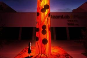 TeamLab Outdoor Monolith, Japan