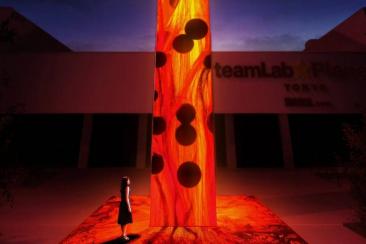 TeamLab Outdoor Monolith, Japan