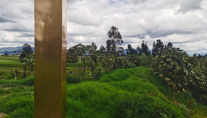 Golden Monolith, Chía, Cundinamarca, Colombia