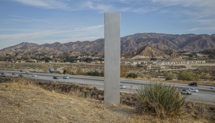 Santa Clarita Monolith, California, US.