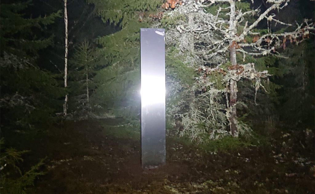 Mystisk monolit upptäckt i Hånger