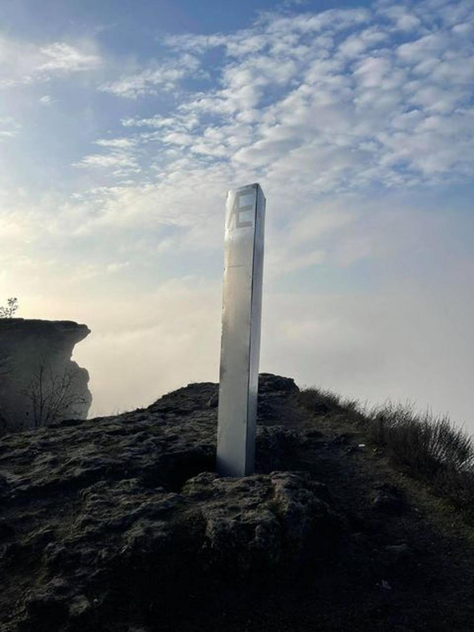 Staffelberg (trad. Plane Mountain), geoestrategic and sacred place where the M is placed.